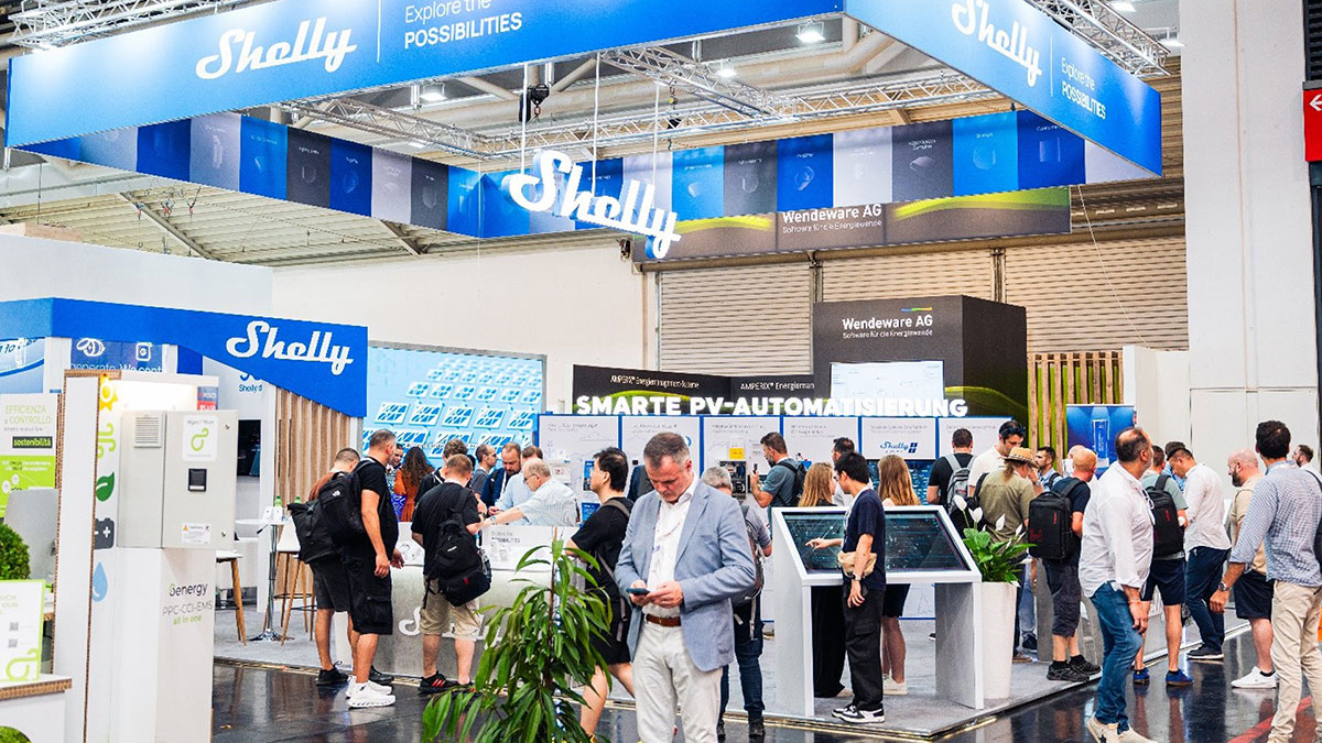 Shelly на EM-Power Intersolar 2026: Kак фотоволтаиците, умният дом и енергийният мениджмънт се сближават